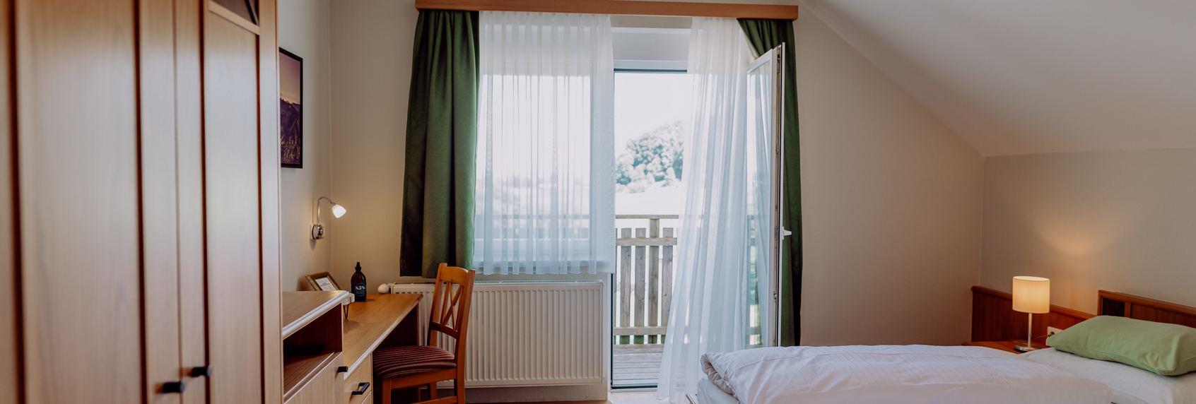Doppelzimmer mit Balkon im Stammhaus - Balkon