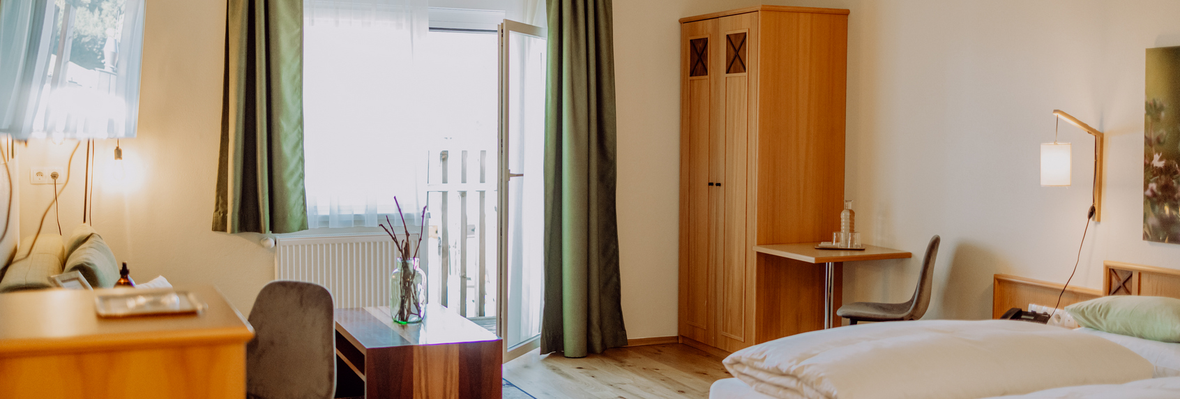 Juniorsuite mit Balkon im Stammhaus