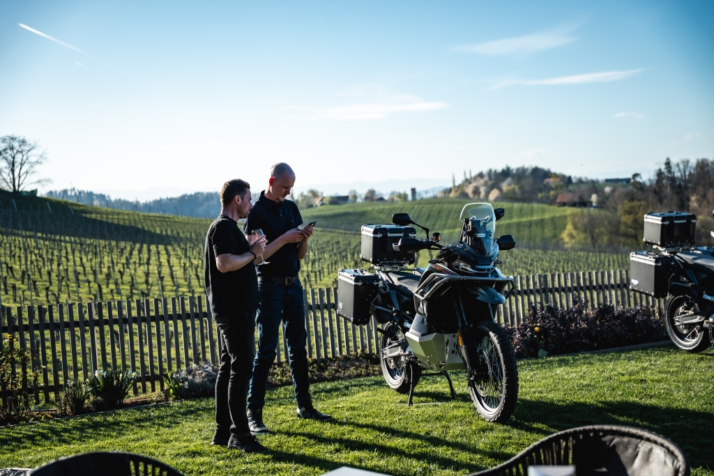 MF Moto Präsentation von Motorrad